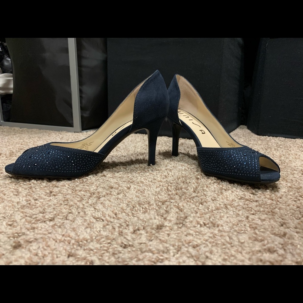 Unisa Navy Blue Pumps